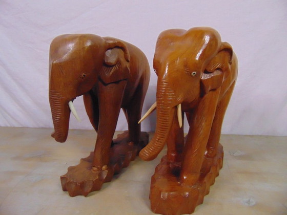 Image 1 of Collection d'éléphants de Thaïlande