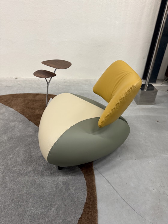 Image 1 of Leolux Pallone Fauteuil Senso leer Amber