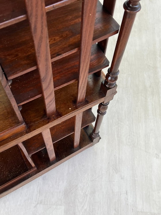 Image 1 of Houten étagère, 19e eeuw