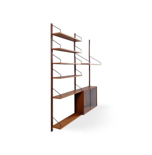 Bibliothèque Poul Cadovius Midcentury Royal Systeme Cado5