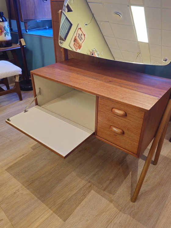 Image 1 of Vintage Danish Make-up Dressing Table Specchio Make-up Dressing Table