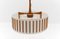 Plafoniera giapponese regolabile in teak di Temde Swiss, anni '60 – Plafoniere (photo 4 of 9)