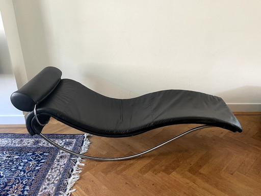 Daybed / rocking med leather