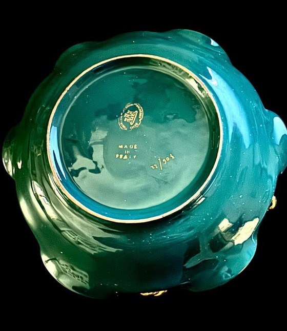 Image 1 of Ceramic fruit bowl centerpiece from Sesto Fiorentino