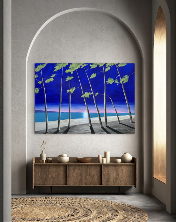 Image 1 of Acrylic on canvas XXL 162x114cm
