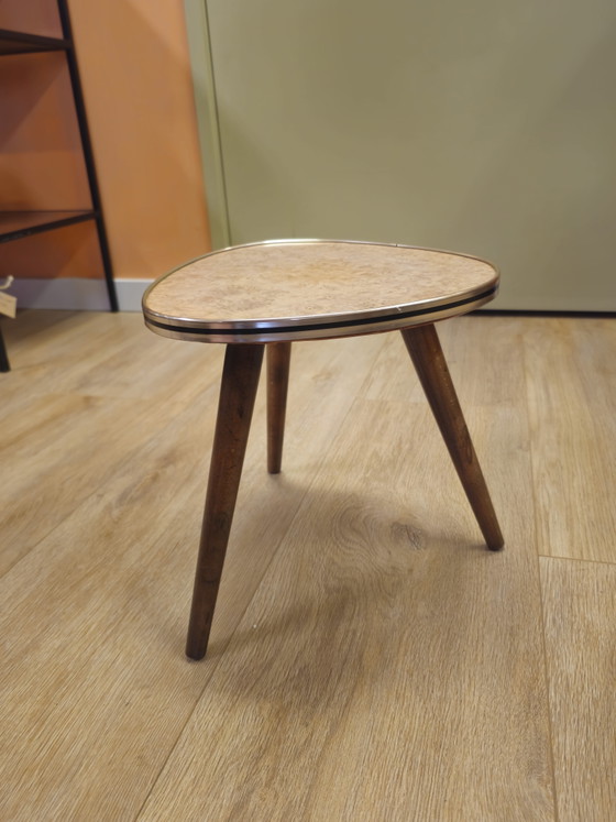 Image 1 of Table d'appoint vintage en marbre