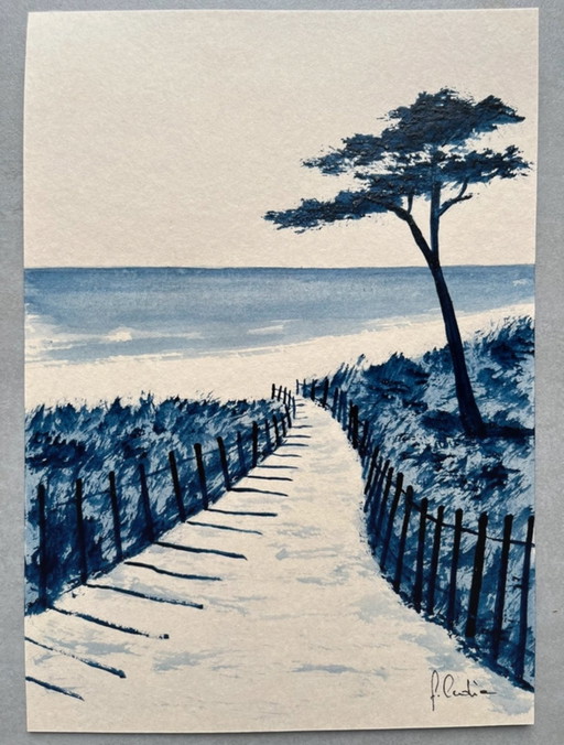 Artist's sketch 21x15cm