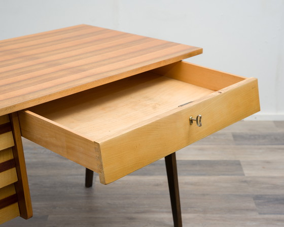 Image 1 of Bureau des années 50 avec pieds en ciseaux