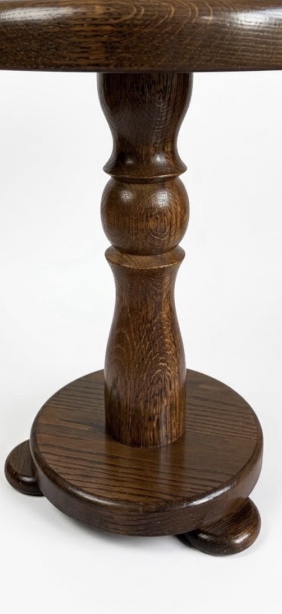 Vintage Solid Wood Side Table Plant Table (photo 5 of 5)