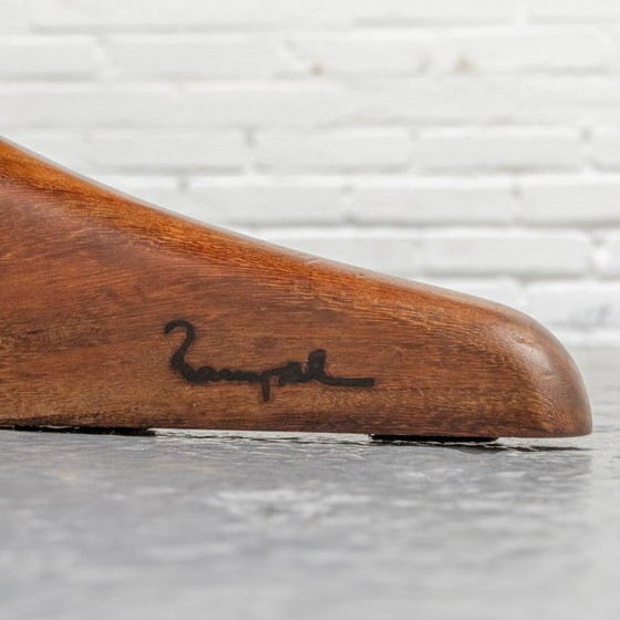 Image 1 of Marc Van Rampelberg Muninga Wood Dining Room Set anni '80