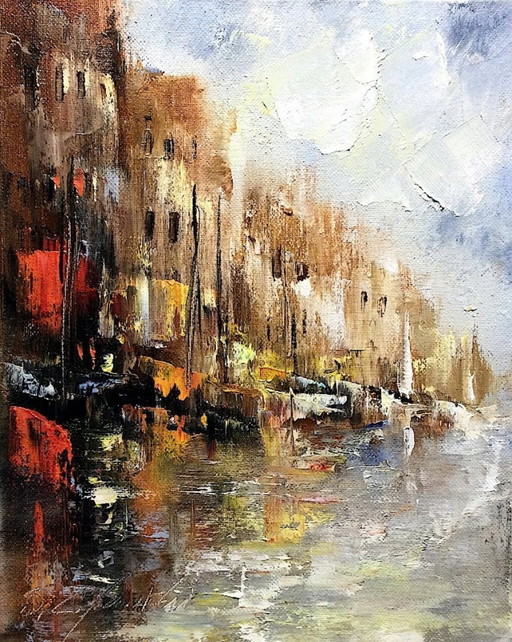 Zajkowski - Un vieux port