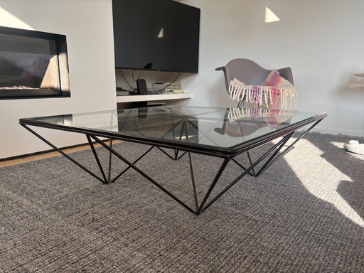 “Original B&B Italia Alanda Coffee Table by Paolo Piva – 100x100 – 1980s”