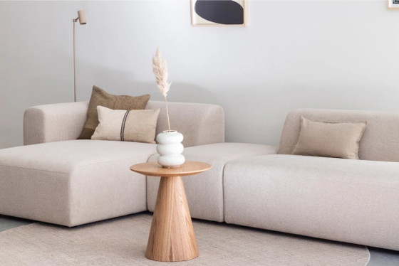 Beautiful Modular Sofa (Practically Unused) – By SIDDE, 3-5 seaters, Polyester (photo 9 of 10)