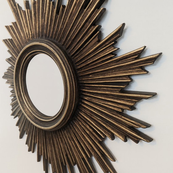 Image 1 of Magnificent mid-century sun mirror
