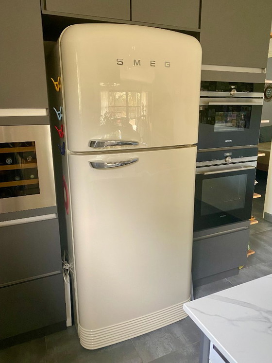 SMEG FAB50LCR Kühlschrank - Gefrierschrank – Küchenzubehör, Glas, Metall (photo 11 of 12)