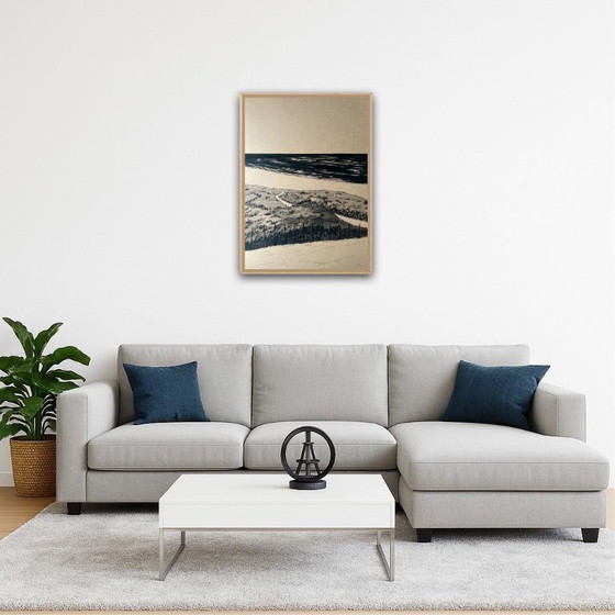 Image 1 of Ink on 400g kraft paper. 70x50cm.