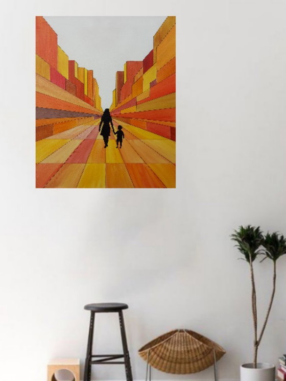 Image 1 of Passage to Elsewhere – Original painting by the artist 2Luss'Art, 12F format