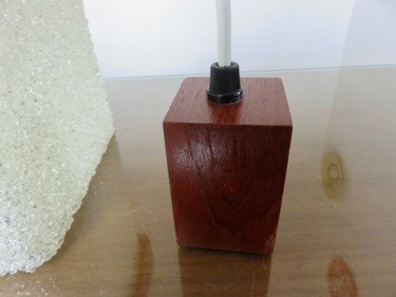 Image 1 of Par de lámparas colgantes escandinavas de plexiglás y teca, 1970