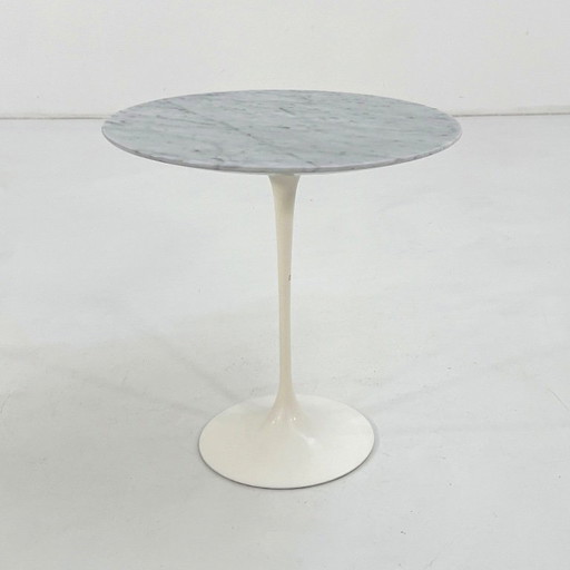 Table d'appoint Tulip en Marbre par Eero Saarinen pour Knoll, années 1970