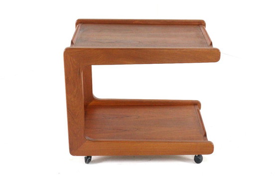 Image 1 of Chariot vintage en teck de conception danoise