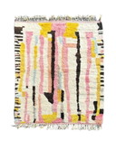 Tapis Beni Ourain, authentique tapis marocain, tapis berbère, 3 x 2 m