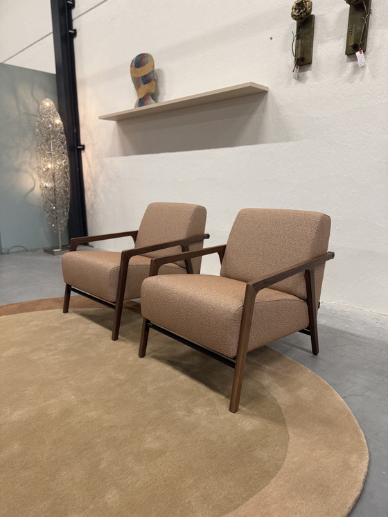 Image 1 of 2 fauteuils Harvink Splinter Twinwool