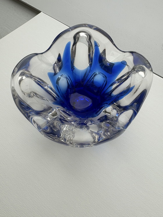 Posacenere / Ciotola in Cristallo Francese Vintage (Marcato) – Ciotole, Crystal, Glass (photo 3 of 6)
