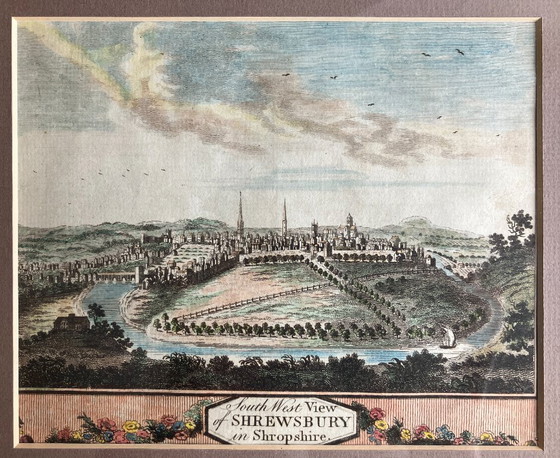 Image 1 of Quartetto di stampe antiche inglesi