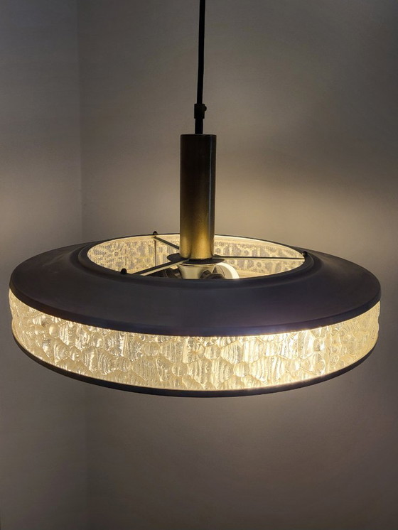 Lampada a sospensione Herda Mid Century – Lampade a sospensione, Aluminium, Glass (photo 8 of 8)