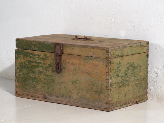 Baule antico in legno massello (c.1920) #77 – Cassettiere, Rustic (photo 32 of 40)