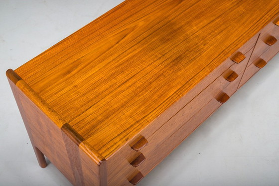 Image 1 of Aparador en teca de Hans J. Wegner para Ry Furniture, 1959