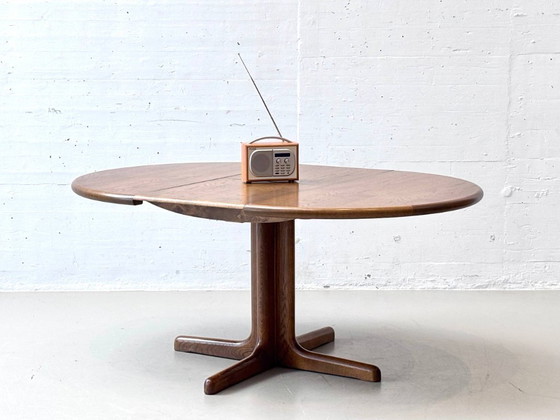 Image 1 of Extendable Mid Century Lübke Design dining table, early 1970s