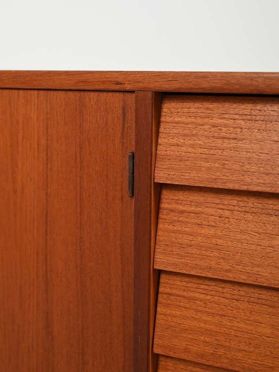 Image 1 of Scandinavian sideboard with tile-style drawers from the 1950s