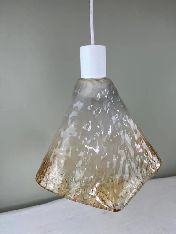 Suspension en verre ambré – Crystal, Glass (photo 8 of 8)