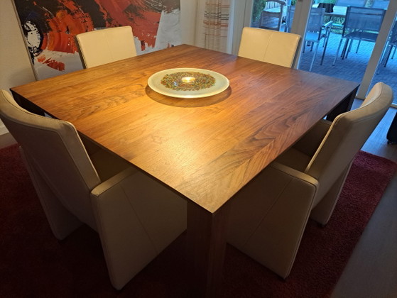 Tavolo da pranzo moderno e 4 poltrone da pranzo – Art of Living, Set da pranzo, Wood (photo 5 of 5)