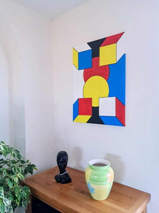 Image 1 of Enzo SAN MARCO - Lights in the City - Artist's painting