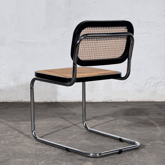 Set di 4 sedie da pranzo stile Cesca, ispirate a Marcel Breuer, anni '90 – Plastica (photo 7 of 16)