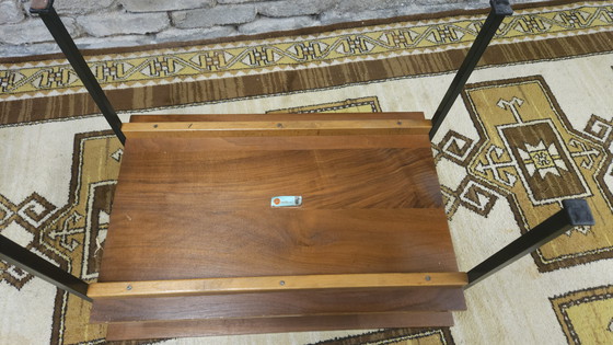 Image 1 of Klein teak bijzettafeltje Jese Möbel 1960 vintage
