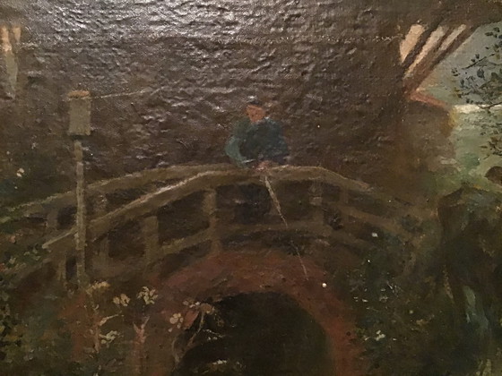 Image 1 of Pintura antigua Escuela de La Haya