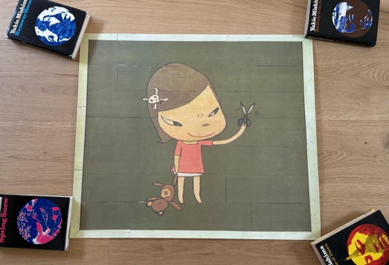 Yoshitomo Nara Print “Real One” 63.5x73.5 Edizione Limitata 1000 Copie – Stampe artistiche, Paper (photo 3 of 5)