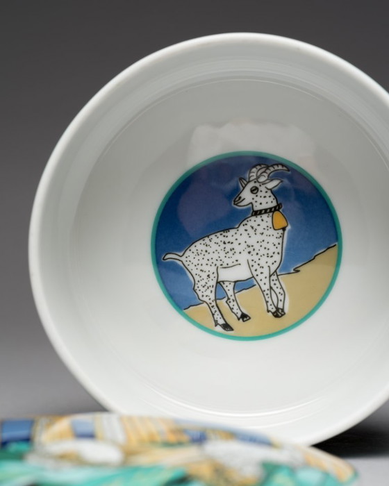 Image 1 of Rosenthal Brigitte Doege Reiseimpressionen Scatola di porcellana Nr.9 Kalimera in Grecia