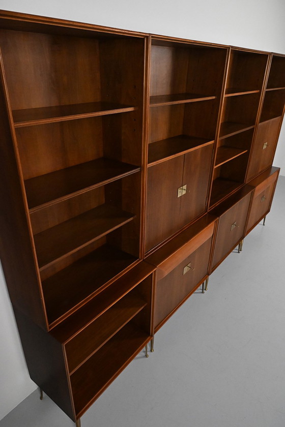 Image 1 of Italiaanse modulaire boekenkast