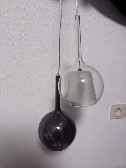 Italian design Penta Glo pendant lamps 2 pcs.