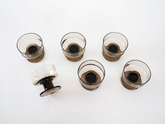 Image 1 of Set Dessertschalen, italienisches Design, 1970er Jahre, hergestellt in Italien