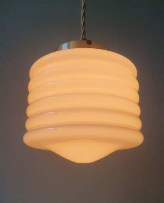 Lampada a Sospensione Vintage Francese 'Lampion' Colore Rosa Pastello – Lampade a sospensione, Metal (photo 18 of 22)