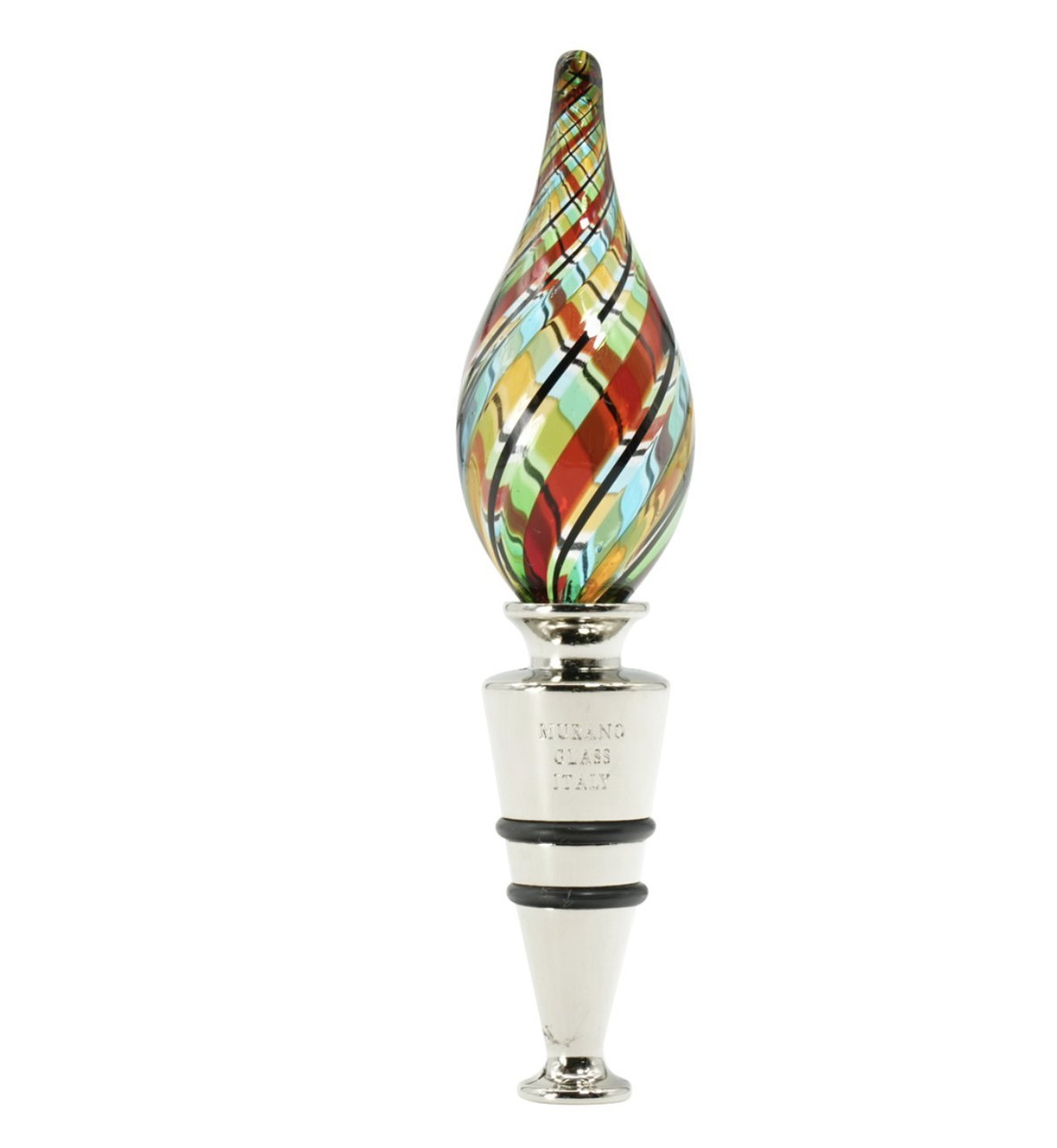Bouchon bouteille verre de Murano - Vins & Gastronomie