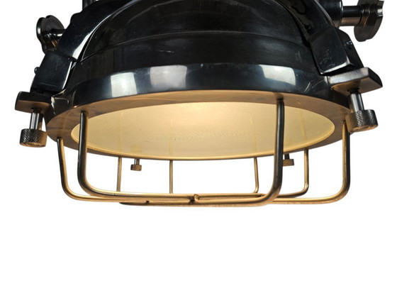 Image 1 of Lantern Sea Nickel - pendant lamp - industrial - ship lamp - film lamp