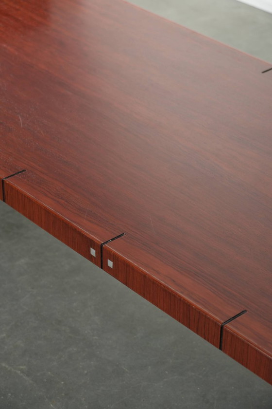 Image 1 of Großer und einzigartiger rechteckiger Couchtisch im Art-Deco-Design von Schuitema aus der Decoforma-Serie