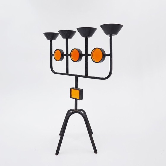 Image 1 of Swedish candlestick by Erik Hoglund and Hubbard Ander, 1960s