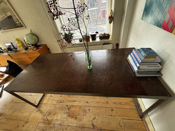 Image 1 of tavolo da pranzo industriale